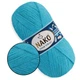 Nako Mohair Delicate, Бирюзовый №6134 - пряжа Мохер Деликат 100 г / 500 м, 85% акрил, 10% шерсть, 5% мохер, тонкая, для шалей, свитеров и кардиганов - изображение 1