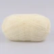 Alize Simli Angora Gold, Молочный №62 - ангоровая пряжа с люрексом 100 г / 500 м, для ажурных шалей, свитеров, Симли Ангора Голд - изображение 3