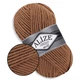 Alize Super Lana Maxi, Кирпич №466 - толстая полушерстяная пряжа 100 г / 100 м, 25% шерсть / 75% акрил, для объемных изделий, СуперЛана Макси - изображение 1
