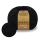 Gazzal Alpaca Air, Черный №80 - пряжа с альпакой 50 г / 150 м, беби альпака, меринос, полиамид, для свитеров, кардиганов, шапок - изображение 1
