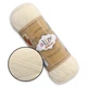 Alize Superwash Artisan, Молочный №01, тонкая теплая пряжа, 100 г / 420 м, 75% шерсть superwash / 25% полиамид – для носков, варежек и шапок - изображение 1