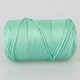 Шнур поліестеровий 2мм, Premium Yarn Makrome Lux, М'ятний №844, 100г/100м, для сумок, кошиків, декору - зображення 3