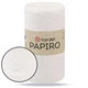 YarnArt Papiro, Белый №1311, пряжа рафия 100гр/130м - для вязания сумок, шляпок, декора интерьера, 100% целлюлоза - изображение 1