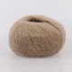 Lana Gatto Silk Mohair, Бежевый №30139 - премиальная тонкая пряжа, суперкидмохер с шелком, 25 г / 212 м, для вязания свитеров, шапок, шарфов - изображение 3