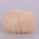 Пряжа Candy-Yarn Mohair 75%, Персиковый зефир №8 - тонкая мохеровая пряжа с полиамидом 25 г / 237 м, для ажурных узоров, свитеров, шалей и кардиганов - изображение 2
