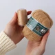 Пряжа из Норки, Какао №835, 50 г/350 м, с дополнительной нитью для вязания - изображение 2
