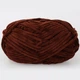 YarnArt Dolce Baby, Шоколад №775 − плюшевая пряжа ЯрнАрт Дольче Беби, 50 г / 85 м, для вязания игрушек, пледов, пинеток и детской одежды - изображение 3