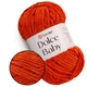 YarnArt Dolce Baby, Рудий №778 - плюшева пряжа ЯрнАрт Дольче Бебі, 50 г / 85 м, для в'язання іграшок, пледів, пінеток та дитячого одягу - зображення 1