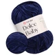 YarnArt Dolce Baby, Индиго №756 − плюшевая пряжа ЯрнАрт Дольче Беби, 50 г / 85 м, для вязания игрушек, пледов, пинеток и детской одежды - изображение 1