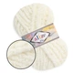 Alize Softy Mega, Беж №62 - плюшева товста пряжа, 100г/70м, Алізе Софті Мега для в'язання пледів, іграшок, дитячого одягу - зображення 1
