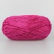 Пряжа плюшева Етрофіл Йонка Бебі, Etrofil Yonca Baby, Яскраво-рожевий №70320, 100 г/120 м, поліестер, для в'язання спицями та гачком, для іграшок - зображення 3