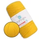 Шнур для макраме Popyarn Macrame XL, Жовтий №418, 250 г / 125 м, 100% поліпропілен - для в'язання сумок, килимків, кошиків, панно, декору - зображення 1