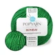 Popyarn Bombay, Зеленая трава №114, летняя бамбуковая пряжа для детской одежды и вязания крючком или спицами, Попярн Бомбей, 50 г / 115 м - изображение 1