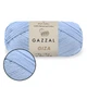 Пряжа Gazzal Giza (Газал Гиза) Голубой №2474, 100% мерсеризованный хлопок, 50 г / 125 м, летняя пряжа, хлопок для вязания крючком и спицами - изображение 1