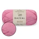 Пряжа Gazzal Giza (Газал Гиза) Розовый №2492, 100% мерсеризованный хлопок, 50 г / 125 м, летняя пряжа, хлопок для вязания крючком и спицами - изображение 1