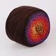 YarnArt Flowers, №265, секционное окрашивание, 55% хлопок / 45% полиакрил, 250 г (1000 м), пряжа для вязания, демисезонная, Ярнарт Фловерс - изображение 3