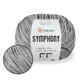 YarnArt Symphony, Сталевий №2108, 80% бавовна / 20% віскоза, 50 г (125 м), літня пряжа для в'язання гачком і спицями, ЯрнАрт Симфонія - зображення 1