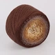 YarnArt Flowers, №284, секционное окрашивание, 55% хлопок / 45% полиакрил, 250 г (1000 м), пряжа для вязания, демисезонная, Ярнарт Фловерс - изображение 3