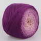 YarnArt Flowers, №290, секційне фарбування, 55% бавовна / 45% поліакрил, 250 г (1000 м), пряжа для в'язання, демісезонна, Ярнарт Фловерс - зображення 3