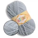 Пряжа для вязания Alize Softy, Серо-голубой №416, 100% микрополиэстер, 50 г, 115 м - плюшевая нить для спиц и крючка (игрушки, одежда,пледы) - изображение 1