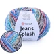 Пряжа YarnArt Jeans Splash, №942, 55% хлопок / 45% акрил, 160 м / 50 г, меланжевая цветная нить для демисезонных изделий, ЯрнАрт Джинс Сплеш - изображение 1