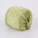 Пряжа с тенселом и пайетками Candy-Yarn Tencel, Бежевый крем №1013, хлопок с тенселом, пряжа для летних изделий - изображение 2