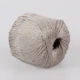Пряжа з тенселом і паєтками Candy-Yarn Tencel, Бежевий №104, бавовна з тенселом, пряжа для літніх виробів - зображення 2