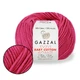 Пряжа Gazzal XL Baby Cotton, Малина №3415, нить 50г/105м Газзал Беби Коттон ХЛ вязание, полухлопок для спиц и крючка - изображение 1