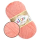 Пряжа Alize Diva (Ализе Дива) Светлая пудра №145, летняя нить 100г/350м, микрофибра для вязания крючком и спицами - изображение 1