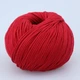Пряжа Gazzal XL Baby Cotton, Красный №3439, нить 50г/105м Газзал Беби Коттон ХЛ вязание, полухлопок для спиц и крючка - изображение 3