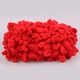 Alize Puffy № 56 Красный, 100г/9м – Ализе Пуффи, плюшевая пряжа с готовыми петлями для вязания руками пледов, игрушек, балаклав, аксессуаров - изображение 2