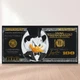 Картина по номерам 40*80 "Скрудж Макдак. Черный доллар с золотой краской" ,Origami (Оригами) , набор для росписи. - изображение 1