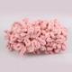Alize Puffy № 161 Розовая пудра, 100г/9м – Ализе Пуффи, плюшевая пряжа с готовыми петлями для вязания руками пледов, игрушек и аксессуаров - изображение 2