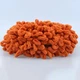 Alize Puffy № 06 Яскраво-помаранчевий, 100г/9м - Алізе Пуффі, плюшева пряжа з готовими петлями для в'язання руками пледів, іграшок та аксесуарів - зображення 2