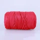 Упаковка YarnArt Macrame XL, Красный №163, шнур полиэстеровый 3мм, 4шт, для сумок, макраме и декора - 130 м/250 г, 4 мотка - изображение 3