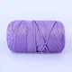 Пряжа YarnArt Macrame XL, Лиловый №135, полиэстеровый шнур 4 мм, ЯрнАрт Макраме ХЛ нитка для вязания крючком и спицами, полиэстер 100% - изображение 3