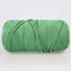 Пряжа YarnArt Macrame XL, Бледно-зеленый №173, полиэстеровый шнур 3 мм, ЯрнАрт Макраме ХЛ нитка для вязания крючком и спицами, полиэстер 100% - изображение 3