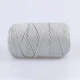Пряжа YarnArt Macrame XL, Пепельный №149, полиэстеровый шнур 4 мм, ЯрнАрт Макраме ХЛ нитка для вязания крючком и спицами, полиэстер 100% - изображение 3