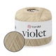 Пряжа YarnArt Violet Норка №4660, ЯрнАрт Виолет турецкая нить для вязания 100% хлопок для игрушек, пинеток, пледов и одежды спицами и крючком - изображение 1