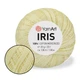 Пряжа YarnArt Iris, Нежно-желтый №0912, Ярнарт Ирис 100% мерсеризированный хлопок, нити для вязания крючком и спицами игрушек, купальников, топов - изображение 1