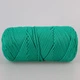 Пряжа YarnArt Macrame XL, Нефрит №168, полиэстеровый шнур 3 мм, ЯрнАрт Макраме ХЛ нитка для вязания крючком и спицами, полиэстер 100% - изображение 3