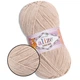 Пряжа Alize Cotton Gold, Крем №314 - хлопок с акрилом, нитка для вязания спицами и крючком, Ализе Коттон Голд - изображение 1