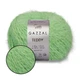 Пряжа Gazzal Teddy, Салат №6555 полушерсть нитка для вязания джемперов, кофт, перчаток, носков, шапок, шарфов и других зимних изделий спицами и крючко - изображение 1