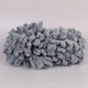 Alize Puffy № 302 Циркон, 100г/9м – Ализе Пуффи, плюшевая пряжа с готовыми петлями для вязания руками пледов, игрушек и аксессуаров - изображение 2