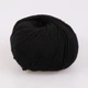 Пряжа YarnArt Imperial Merino, Чорний No3301 - 100% меринос (50г/100м) пряжа для в'язання спицями та гачком (светри, шапки, шарфи, рукавиці, пледи, де - зображення 3