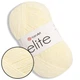 Пряжа Yarnart Elite (Элит) Топленное молоко №851 турецкая для вязания 100% акрил для игрушек, пинеток, пледов и одежды, нити для вязания - изображение 1