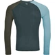 Термофутболка мужская анатомическая Ortovox 120 Comp Light Long Sleeve Mns Dark arctic grey M (100080925) - изображение 5