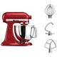 Кухонный комбайн KitchenAid Artisan 4,8 л 5KSM125EER с откидным блоком красный - изображение 1