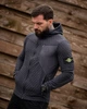 Мужская демисезонная флисовая кофта Stone Island S серая (95000) - изображение 3