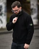 Мужская демисезонная кофта вязка Stone Island 2XL черный (94819) - изображение 3